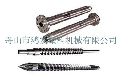 Bimetal barrel screw