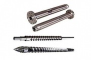 Bimetal barrel screw